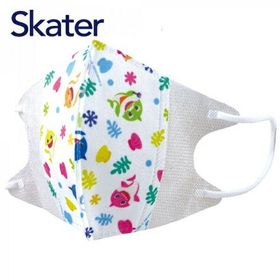 スケーター 子供用立体不織布マスク 10枚入り ベイビーシャーク MSKS3 こども 子ども キャラクター Skater