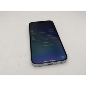 【中古】Apple SoftBank 【SIMフリー】 iPhone 15 128GB ブルー MTML3J/A【なんば】保証期間１ヶ月【ランクC】