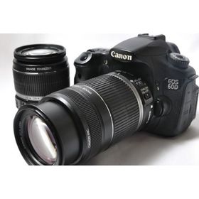 【中古】【1ヶ月保証】 Canon キヤノン EOS 60D 標準&amp;望遠ダブルズームセット