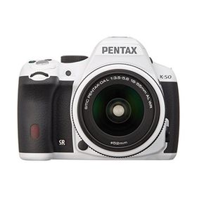 RICOH デジタル一眼レフ PENTAX K-50 DAL18-55mmWRレンズキット ホワイト K(中古品)