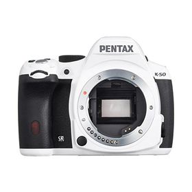 RICOH デジタル一眼レフ PENTAX K-50 ボディ ホワイト K-50 BODY WHITE 109(中古品)