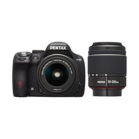 RICOH デジタル一眼レフ PENTAX K-50 DAL18-55mmWR・DAL50-200mmWRダブルズーム (中古品)