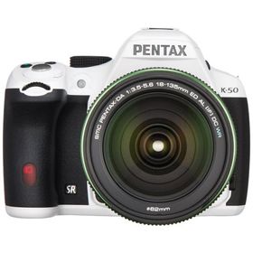 RICOH デジタル一眼レフ PENTAX K-50 DA18-135mmWRレンズキット ホワイト K-50 18-135WR KIT W