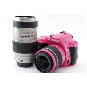 PENTAX K-50 ダブルズームセット 美品 SDカード ストラップ付 動作確認済み 1ヶ月保証付 初心者向け