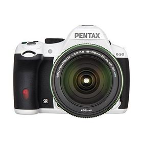 中古 １年保証 美品 PENTAX K-50 DA 18-135mm WR ホワイト