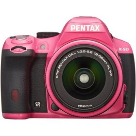 PENTAX K-50 18-55mmWRレンズキット ピンク 良品 動作確認済み 1ヶ月保証付 初心者向け