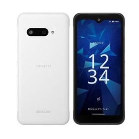 京セラ 法人向け5Gスマートフォン DIGNO SX4 ホワイト(MediaTek Dimensity6100/4GB 目安在庫=○
