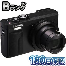 【整備済み品】 Panasonic LUMIX TZ90 ブラック DC-TZ90-K 4K動画 デジカメ ルミックス 180日保証