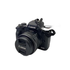 CANON◆デジタル一眼カメラ EOS Kiss M EF-M15-45 IS STM レンズキット [ブラック]//