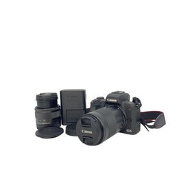 CANON◆Canon EOS Kiss M ダブルズームレンズキット/一眼レフデジタルカメラ//