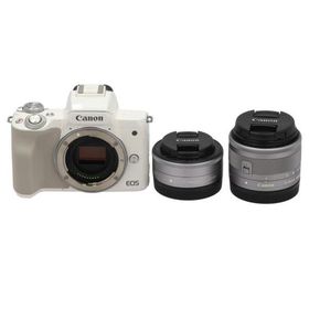 Canon キヤノン/ミラーレス一眼/EOS Kiss M ダブルレンズキット/641042002486/Bランク/78【中古】