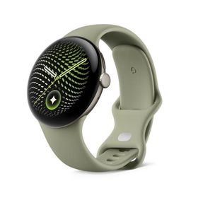 【新品未開封】Google Pixel Watch 5 45mm Satin Pyrite アルミケース/Olive アクティブ バンド(第 2 世代)Wi-Fi 0840353962170