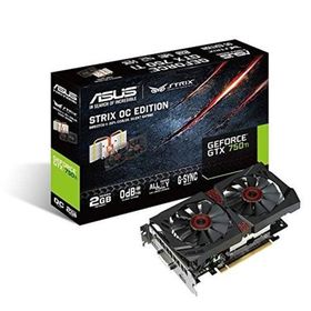 Asus NVIDIA GeForce GT 750 Ti OC 2GB GDDR5 DisplayPort/DVI/HDMI PCI-Ex