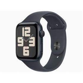 Apple MXEJ3J/A Apple Watch SE 第2世代 GPSモデル 44mmミッドナイトアルミニウムケースとミッドナイトスポーツバンド S/M 新品 送料無料