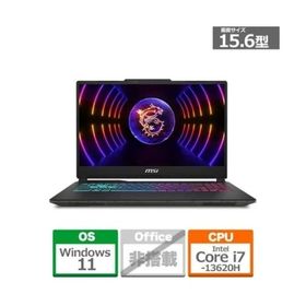 ★260977 未開封メーカー再生品・保証付 MSIゲーミングノートパソコンCYBORG15-A13UCK-4169JP Core i7/RTX 3050/16GB/512GB/4526541196515