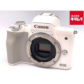 【中古】 【良品】 キヤノン EOS Kiss M ボディ ホワイト