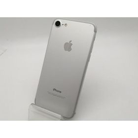 【中古】Apple au 【SIMロック解除済み】 iPhone 7 128GB シルバー MNCL2J/A【大須2】保証期間１ヶ月【ランクC】