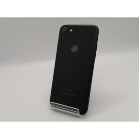 【中古】Apple au 【SIMロック解除済み】 iPhone 7 128GB ブラック MNCK2J/A【大須アメ横】保証期間１ヶ月【ランクC】