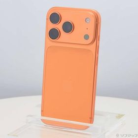 〔中古〕Apple(アップル) iPhone17 Pro 512GB コズミックオレンジ MG8A4J／A SIMフリー〔251-ud〕