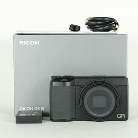 [新品同様 | シャッター数6回] RICOH GR IV | コンパクトデジタルカメラ コンデジ 中古