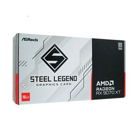 爆買ASRock グラボ Radeon RX 9070 XT Steel Legend 16GB PCIExp 16GB