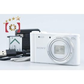 【中古】SONY ソニー Cyber-shot DSC-WX350 ホワイト コンパクトデジタルカメラ 多言語対応