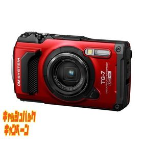 10000円キャッシュバック OLYMPUS TG-7 RED デジタルカメラ Tough (レッド)