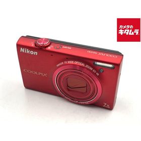 【中古】 【並品】 ニコン COOLPIX S6100 スーパーレッド