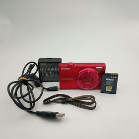 Nikon COOLPIX S6100 Red コンパクトデジタルカメラ