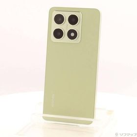 〔中古〕Xiaomi(シャオミ) Xiaomi 14T 256GB レモングリーン XIG07 au SIMフリー〔262-ud〕