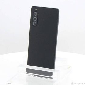 〔中古〕SONY(ソニー) Xperia 10 V 128GB ブラック SOG11 au SIMフリー〔344-ud〕