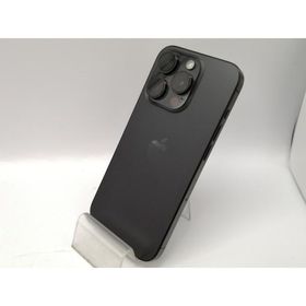 【中古】Apple 国内版 【SIMフリー】 iPhone 15 Pro 1TB ブラックチタニウム MTUQ3J/A【大須アメ横】保証期間１ヶ月【ランクC】