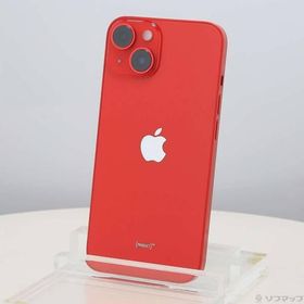 〔中古〕Apple(アップル) iPhone14 256GB プロダクトレッド MPWG3J／A SIMフリー〔198-ud〕