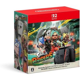 「訳あり品-外装箱傷あり」新品 Nintendo Switch 2（日本語・国内専用）スプラトゥーン レイダース セット
