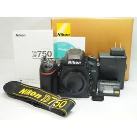 作動良好 美品 Nikon D750 ボディー 元箱付き ニコン【管NI10178