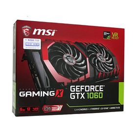 爆買【中古】MSI製グラボ GTX 1060 GAMING X 6G PCIExp 6GB 元箱あり
