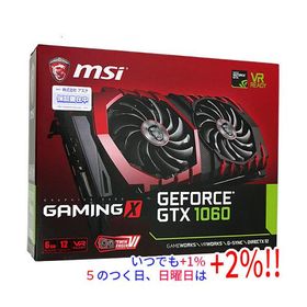 【中古】MSI製グラボ GTX 1060 GAMING X 6G PCIExp 6GB 元箱あり【いつでも+1％！5のつく日と日曜日は+2%！】 爆買