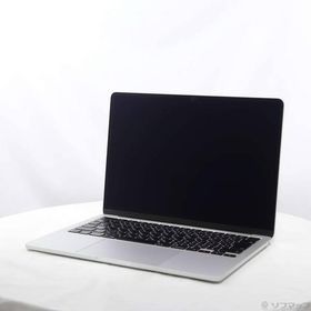 〔中古〕Apple(アップル) MacBook Air 13.6-inch Mid-2022 MLXY3J／A Apple M2 8コアCPU_8コアGPU 8GB SSD256GB シルバー 〔26.3 Tahoe〕〔349-ud〕