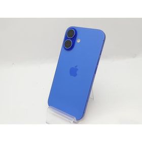 【中古】Apple 国内版 【SIMフリー】 iPhone 16 256GB ウルトラマリン MYE03J/A【府中ル・シーニュ】保証期間１ヶ月【ランクB】