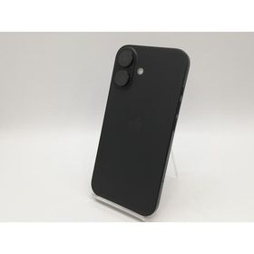 【中古】Apple docomo 【SIMフリー】 iPhone 16 128GB ブラック MYDQ3J/A【鹿児島中町】保証期間１ヶ月【ランクB】