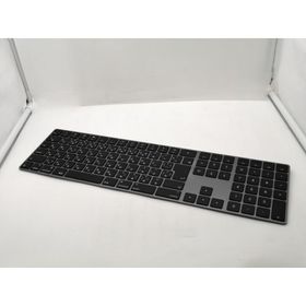 【中古】Apple Magic Keyboard（2018/テンキー付き/A1843） - 日本語（JIS） スペースグレイ MRMH2J/A【新宿2】保証期間１週間
