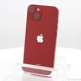 〔中古〕Apple(アップル) iPhone13 128GB プロダクトレッド MLNF3J／A SIMフリー〔276-ud〕