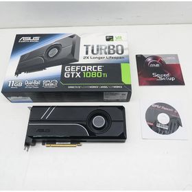 ASUS グラボ TURBO GTX1080Ti 11GB グラフィックス ボード ゲーミング【中古】【送料無料】