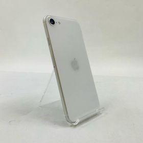 【全額返金保証】【最速発送】 iPhone SE (2nd generation) 64GB ホワイト au SIMフリー 白ロム 動作確認済 100%