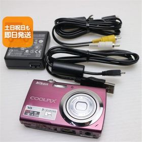 超美品 COOLPIX S230 パープル 即日発送 Nikon デジカメ デジタルカメラ 本体 あすつく 土日祝発送OK