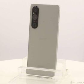〔中古〕SONY(ソニー) Xperia 1 V 256GB プラチナシルバー SO-51D docomo SIMフリー〔344-ud〕