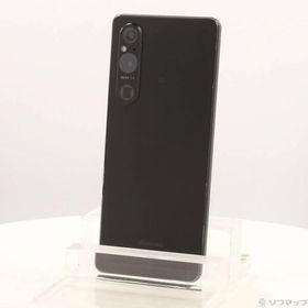〔中古〕SONY(ソニー) Xperia 1 V 256GB ブラック SO-51D docomo SIMフリー〔344-ud〕