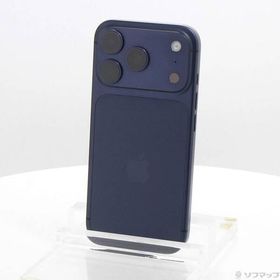〔中古〕Apple(アップル) iPhone17 Pro 1TB ディープブルー MG8F4J／A SIMフリー〔377-ud〕