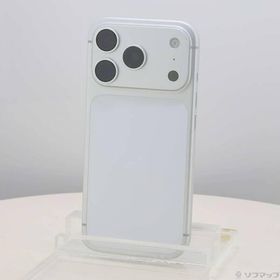 〔中古〕Apple(アップル) iPhone17 Pro 1TB シルバー MG8D4J／A SIMフリー〔377-ud〕