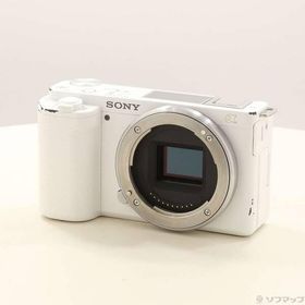 〔中古〕SONY(ソニー) VLOGCAM ZV-E10 ボディ ホワイト〔297-ud〕